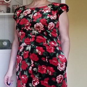 Eshakti Retro Velvet Dress